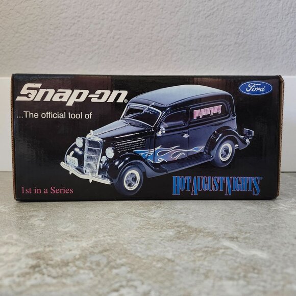 SnapOn 1935 Ford Sedan Delivery Custom Street Rod DieCast 1:24 Hot August Nights - Picture 5 of 9